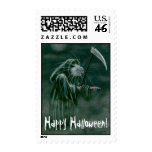 Grim Reaper Rat Stamp, Happy Halloween!