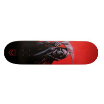 Grim Reaper Skate Deck by Morgan Designs