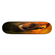 grim reaper skateboard deck