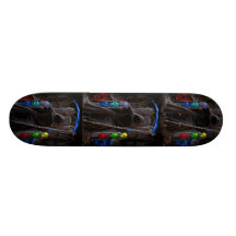 Grim Reaper Skateboard ghost