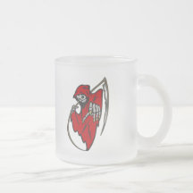 Grim Reaper Skull Mug