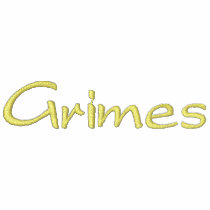 Grimes Black Yellow Track Jacket embroidered shirts