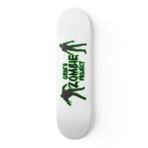 Grim's Zombie Project Skate Deck skateboards
