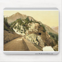 Grimselstrasse, Aerlenbach, Bernese Oberland, Swit Mouse Pads