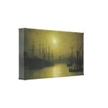 Grimshaw's Nightfall Thames Canvas Prints