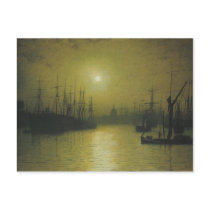 Grimshaw's Nightfall Thames Post Cards