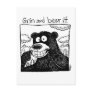 grin & bear it postcards