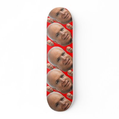 Grind on McCains face Skateboard Decks by Obama_is_President