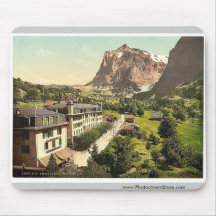 Grindelwald, Hotel Eiger, Bernese Oberland, Switze Mouse Pads
