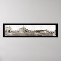 Grinnell, IA Main St. Photo 1907 Poster