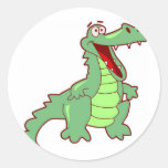 Grinning Alligator Stickers