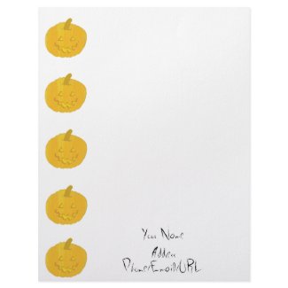 Grinning Pumpkin letterhead