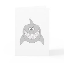 Grinning Shark Card