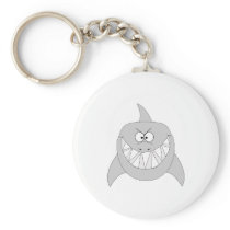 Grinning Shark Keychains