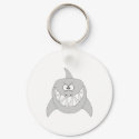 Grinning Shark keychains