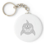 Grinning Shark keychains