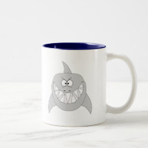 Grinning Shark Mug