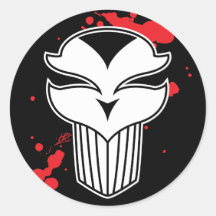 Grinning Skull Sticker