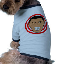 GrinningObama Dog T Shirt