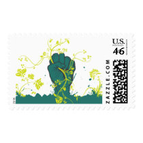 gripping nature vector stamp