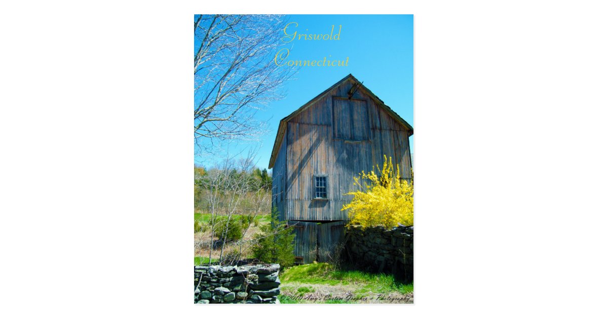 Griswold Connecticut Postcard Zazzle