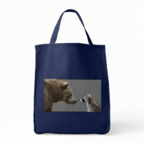Grizzle Bear Meets Raccoon Bags