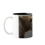 Grizzle Bear Meets Raccoon mugs