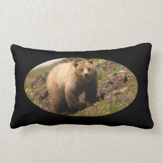 grizzly bear pillow