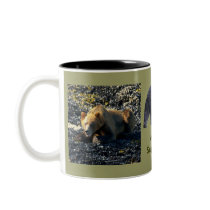 Grizzly Bear Art mugs by RavenSpiritPrints Grizzly Bear Art mugs