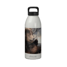 Grizzly Bear Boar Reusable Water Bottles