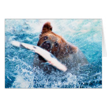 Grizzly Bear Card