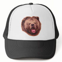 Grizzly Bear Trucker Hats