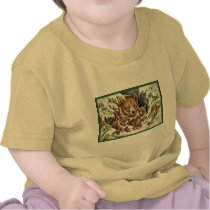 Grizzly Bear Mother and Cubs in Winter t-shirts by teddybearart Grizzly Bear Mother and Cubs in Winter t-shirts