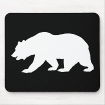 Grizzly Bear Mouse Pads