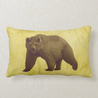 grizzly bear pillow