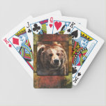 Grizzly Bear Playing Cards playing cards