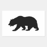 silhouette, templates, black, bear, shape, template, design, grizzly