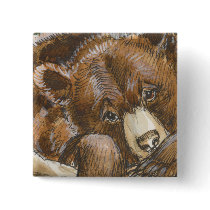 Grizzly Bear Resting buttons