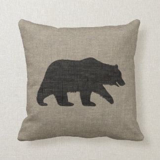 grizzly bear pillow