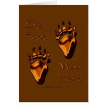 GRIZZLY BEAR TRACKS cards