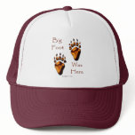 GRIZZLY BEAR TRACKS hats