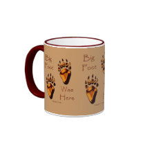 GRIZZLY BEAR TRACKS MUG