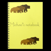 Grizzly Bears Notebook notebooks