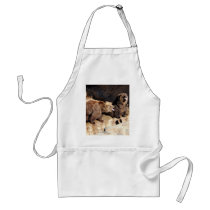 Grizzly Bears Yelling aprons