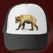 GRIZZLY COUNTRY Bear Collection hats by RavenSpiritPrints GRIZZLY COUNTRY Bear Collection hats