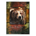 Grizzly Framed-FD cards by William63 Grizzly Framed-FD cards