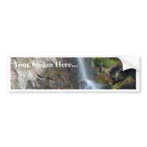 Grizzly Waterfalls bumper stickers by lifesphere Grizzly Waterfalls bumper stickers