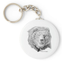 Grizzy Bear Keychains