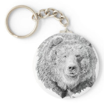 Grizzy Bear Key Chains