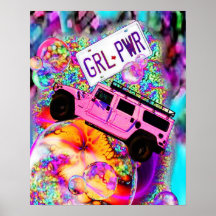 GRL PWR - Girl Power Poster